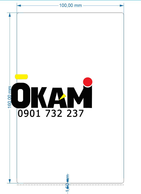 Decal in mã vạch 100x160