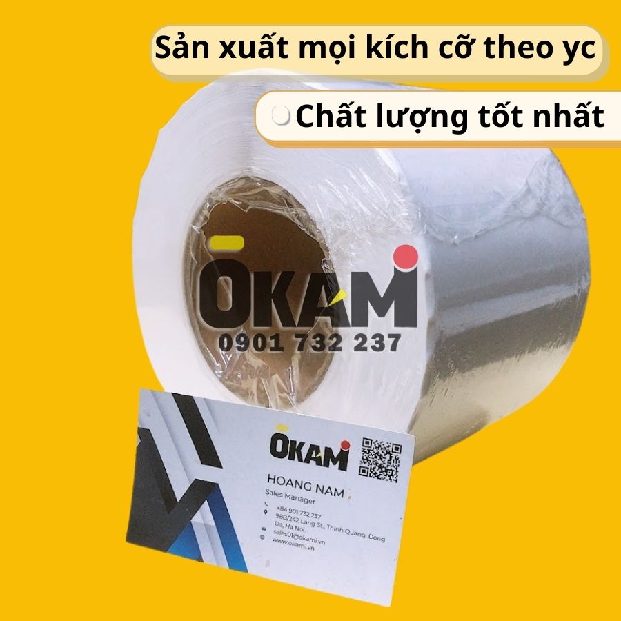 Decal in mã vạch giá rẻ