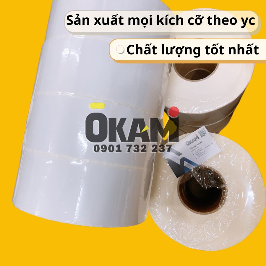 sản xuất Decal in mã vạch