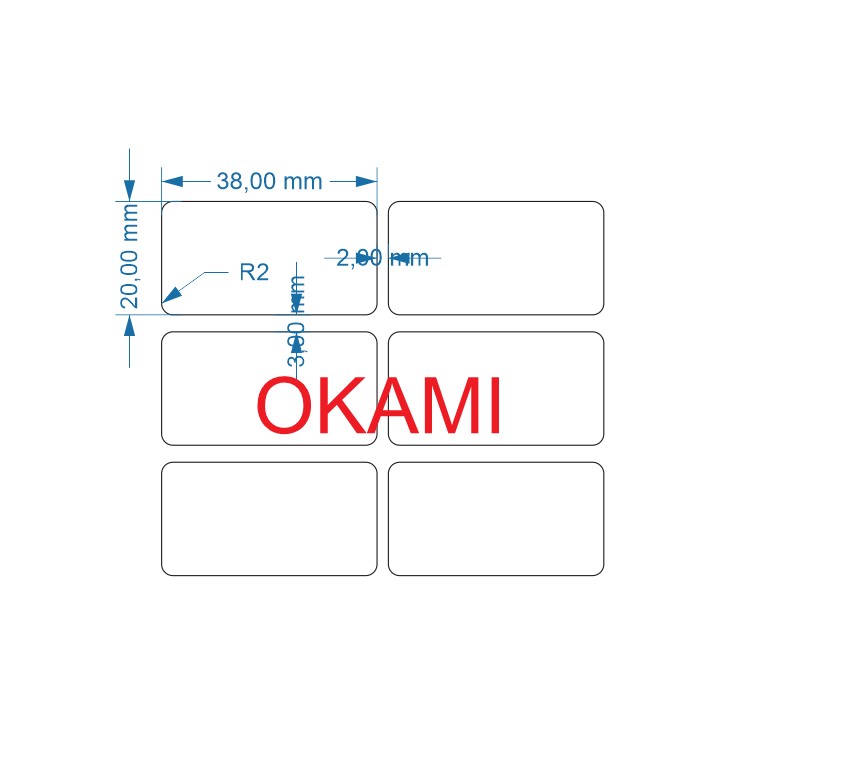 Decal in mã vạch 38x20 50m