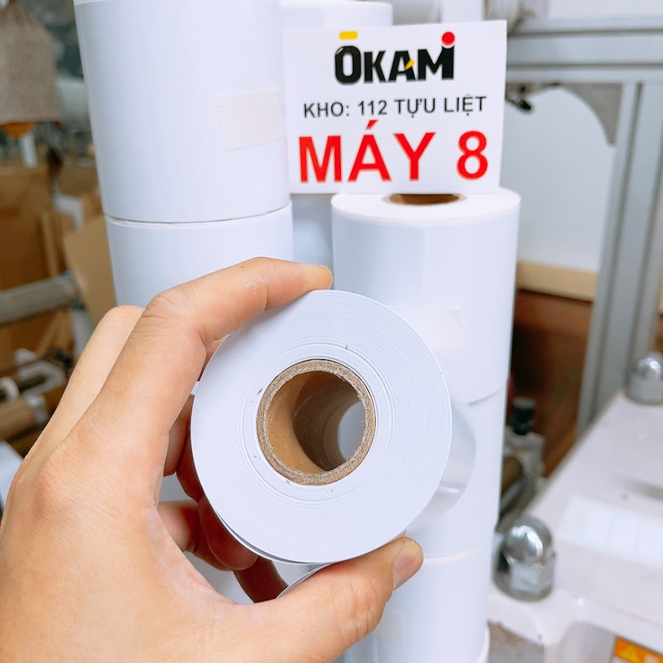 Sản xuất decal nhiệt dạng liên tục okami