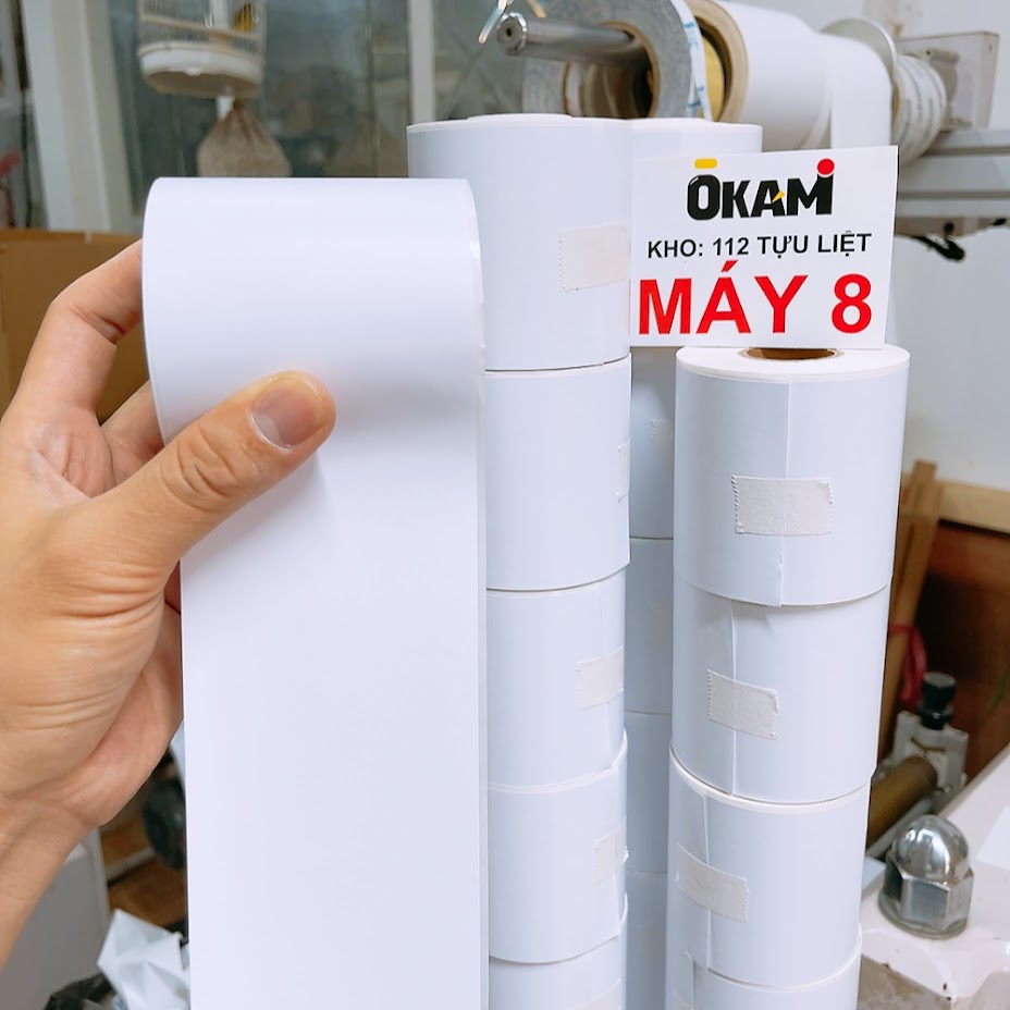 Sản xuất decal nhiệt dạng liên tục theo yêu cầu