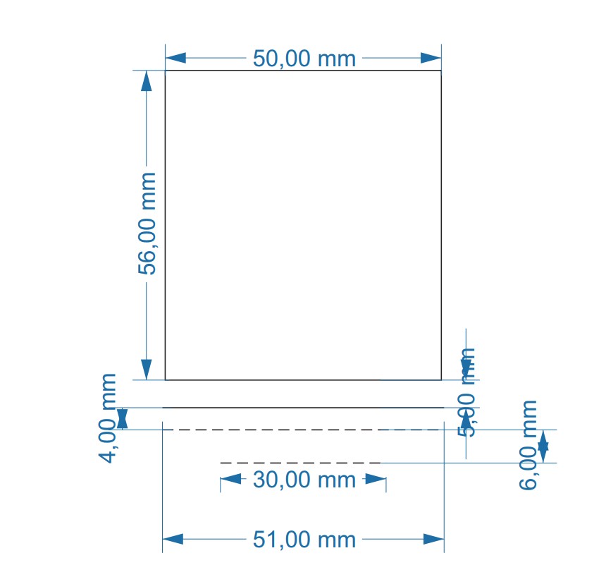 Decal Fasson 50x56 x100m cắt bế 2 mặt