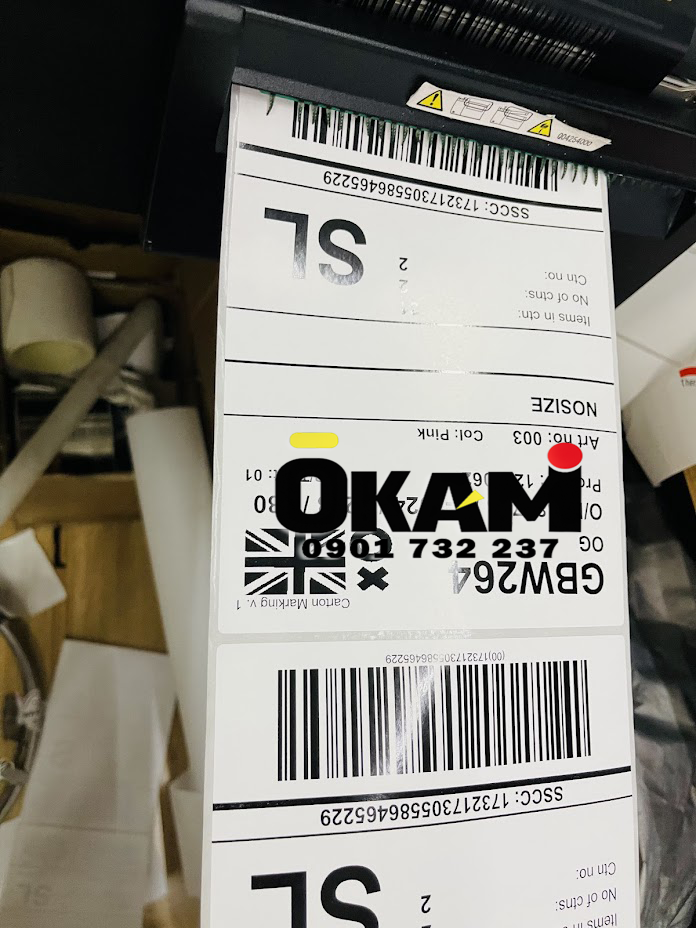 Dịch vụ in tem decal A5 theo yêu cầu
