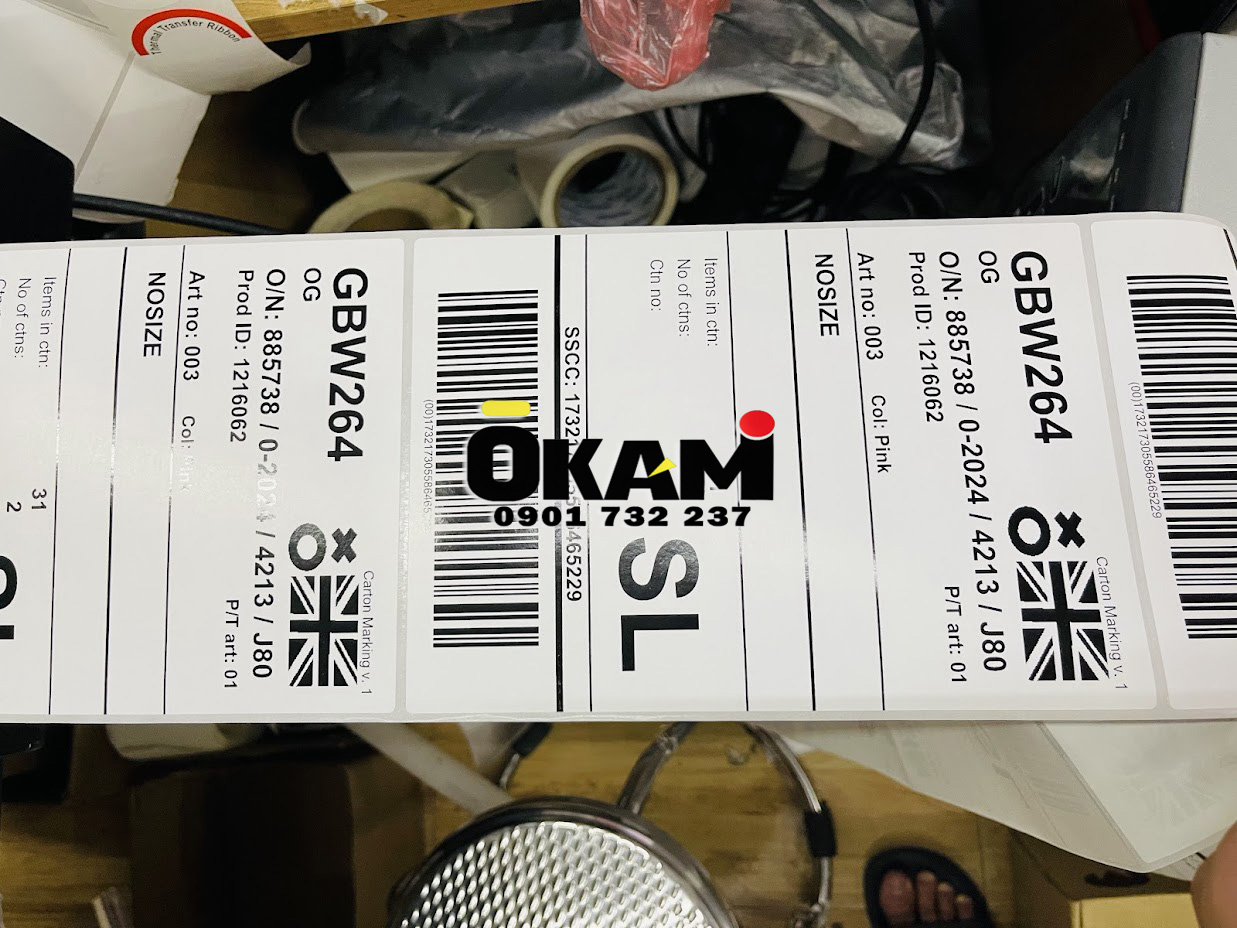 Dịch vụ in tem decal A5 theo yêu cầu giá gốc