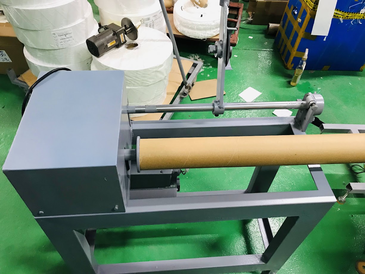 Máy cắt ống giấy trục 500mm