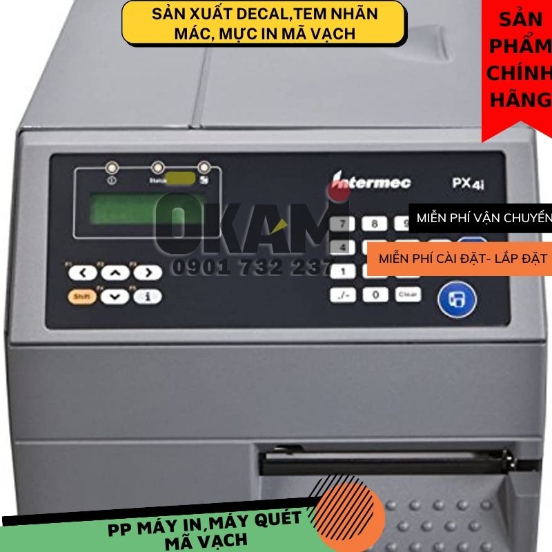 Máy in mã vạch Intermec PX4I 203Dpi