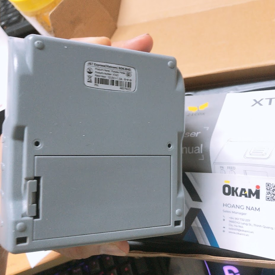 Máy in bill cầm tay JT XT420