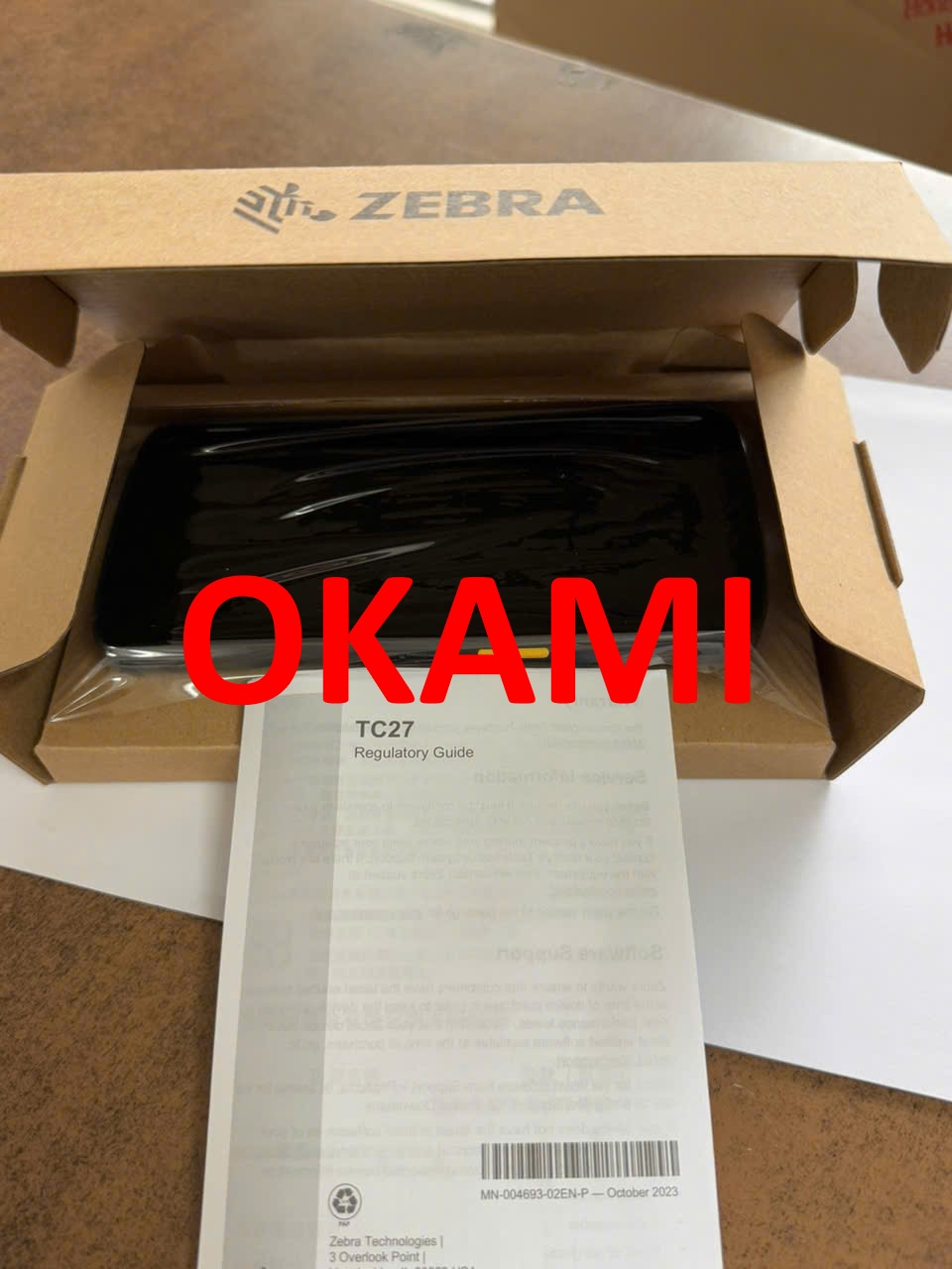 Máy kiểm kho Zebra TC27