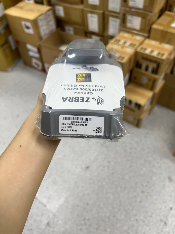 Mực in thẻ nhựa ZC300 Zebra
