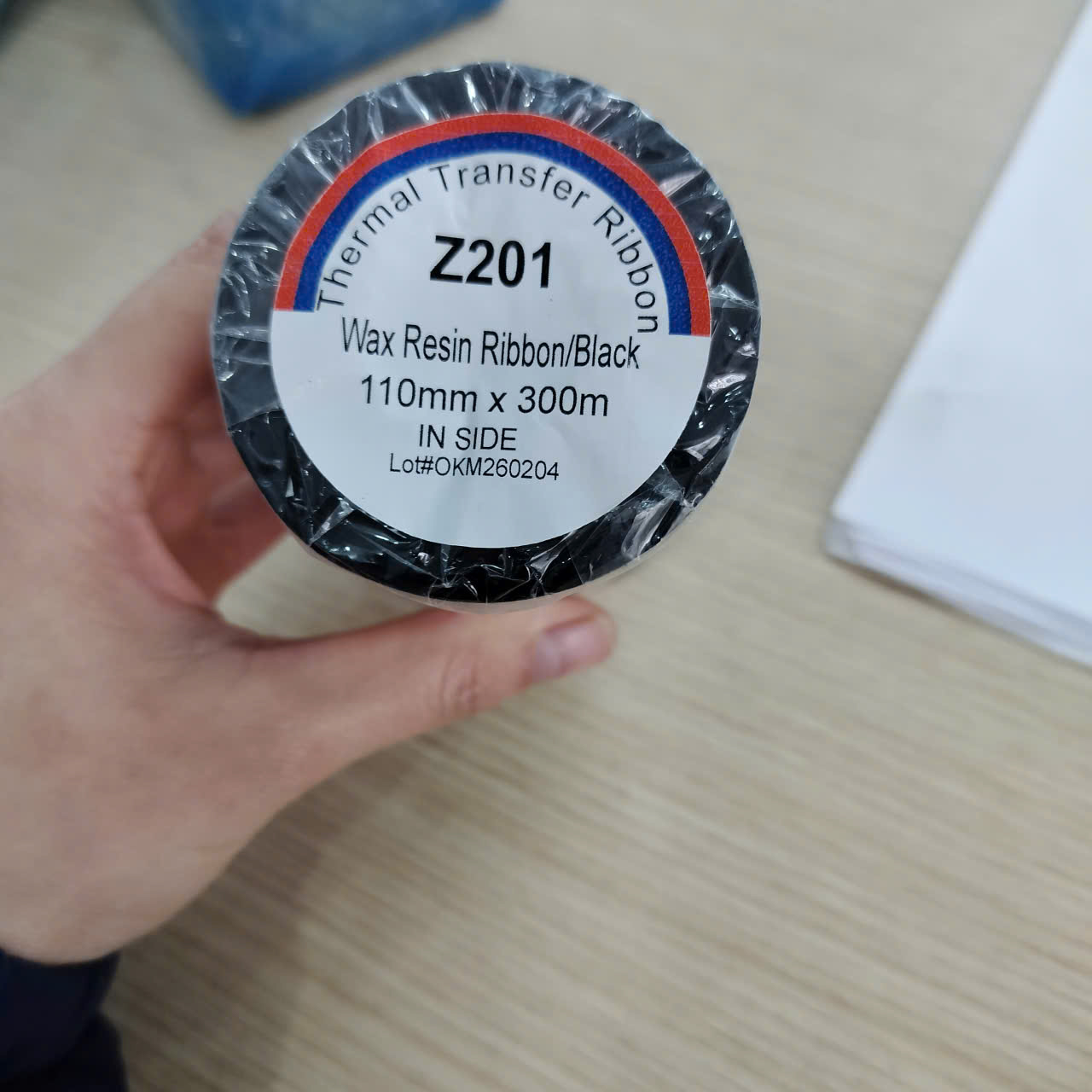 Mực in mã vạch Z201 Wax Resin Okami