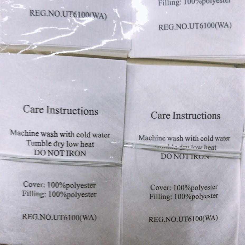 Nhãn tyvek 64mm x 115mm in sẵn