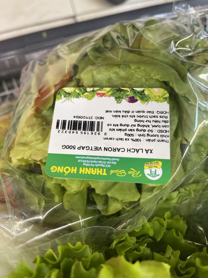 Tem nhãn mác thực phẩm hà nội