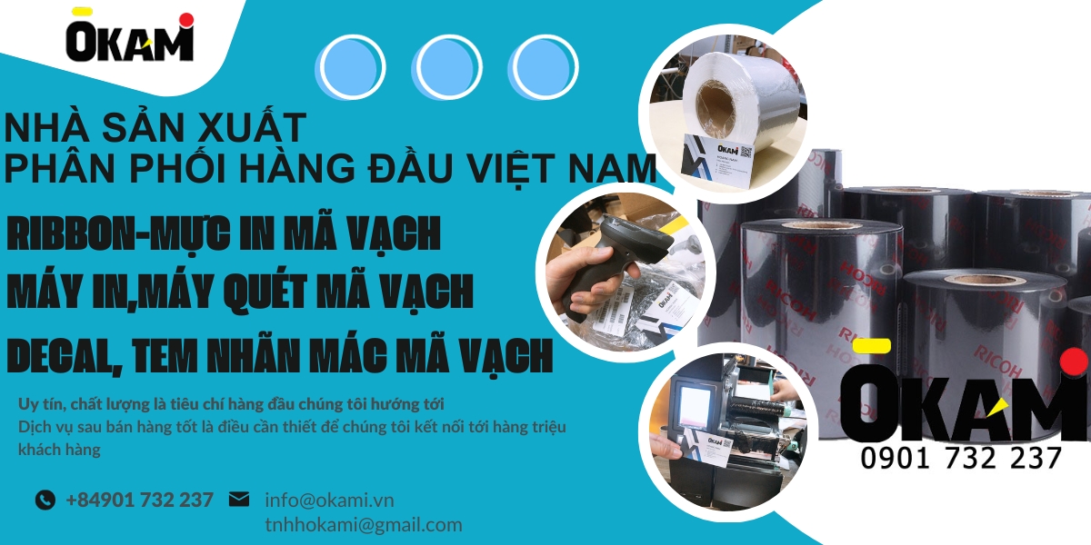 Mực in tem mã vạch TSC Resin 110x300