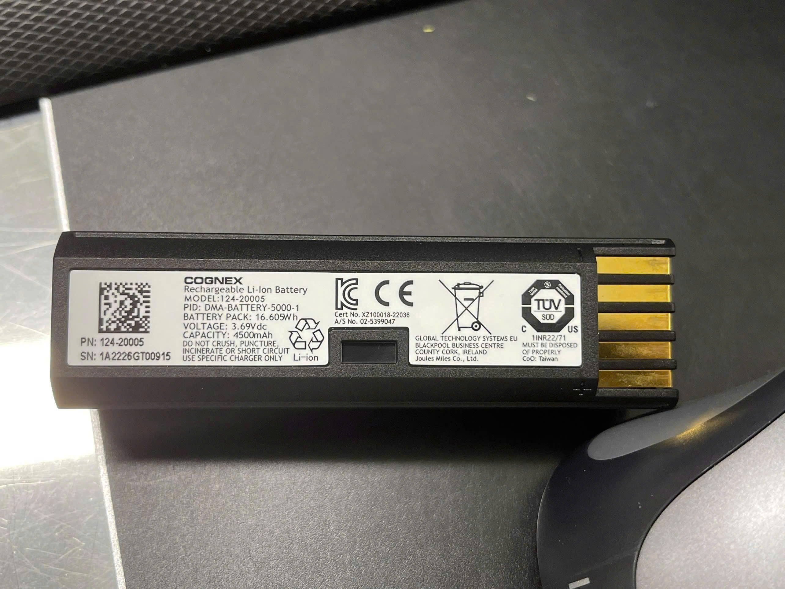Pin máy đọc mã vạch Cognex 124-20005