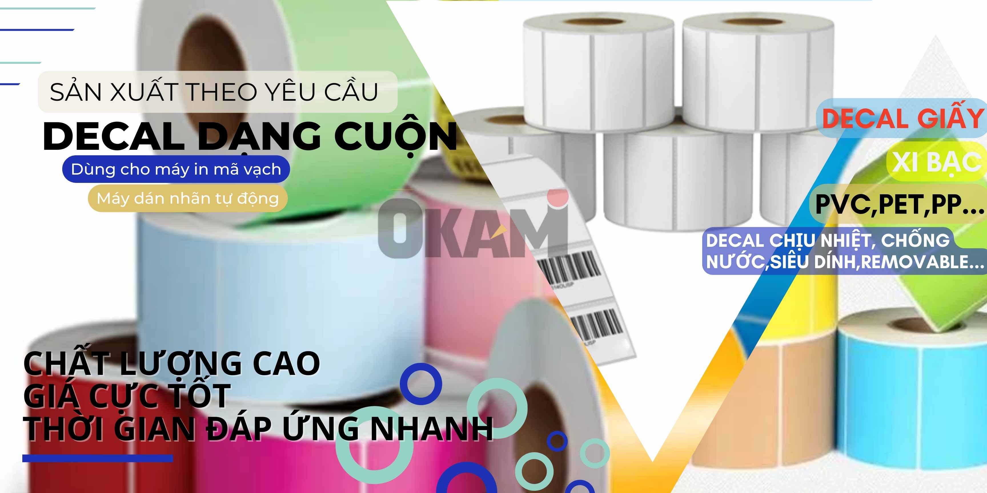 sản xuất decal theo yêu cầu