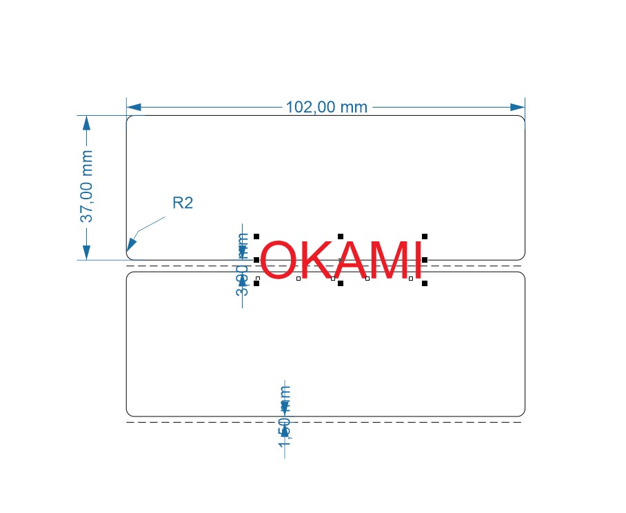 Tem in mã vạch 102x37 x 50m