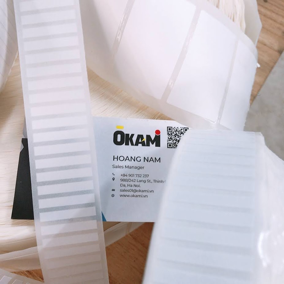 SẢN XUẤT Tem nhãn (25x4)mm
