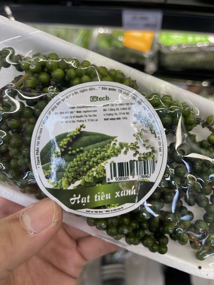 Tem nhãn mác thực phẩm Okami