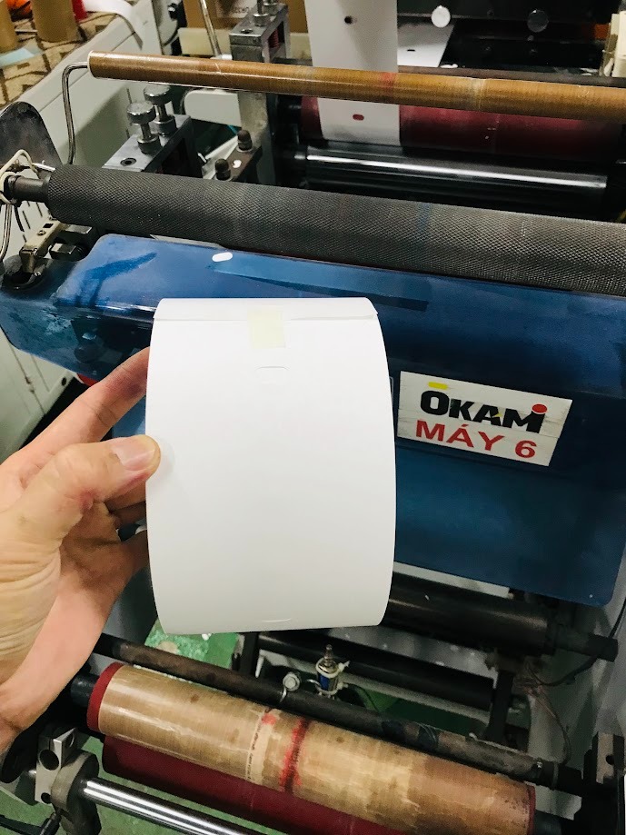 Ruban 100x120 x 200m, đục lỗ oval