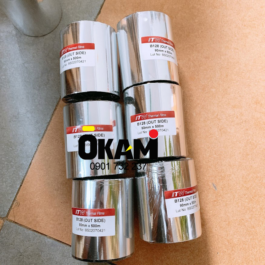 thermal film B128 90mm x 500m