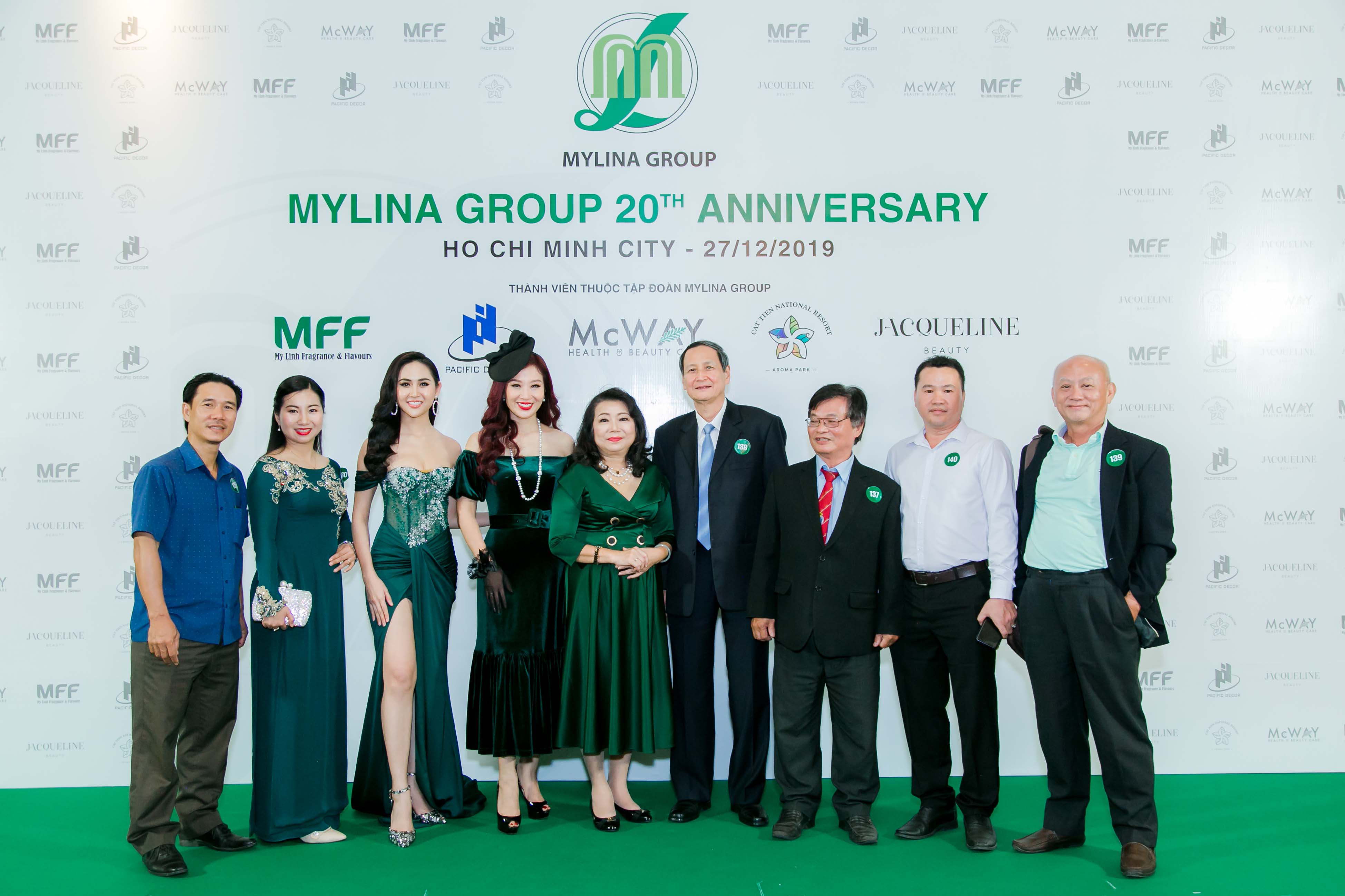 Các ban ngành, hiệp hội đến tham dự buổi tiệc cùng Mylina Group