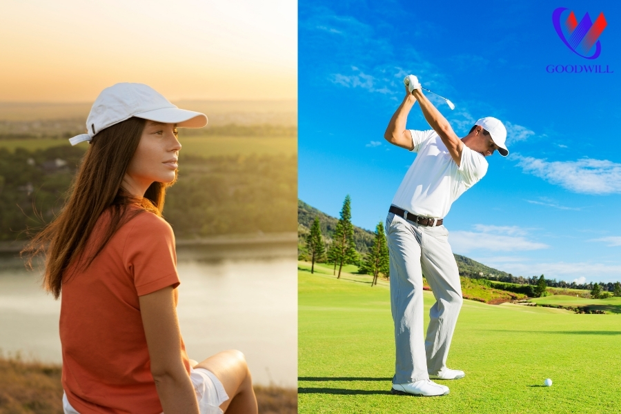 Mũ Chống Nắng Chơi Golf - "Lá Khiên" Bảo Vệ Sức Khỏe Cho Golfer
