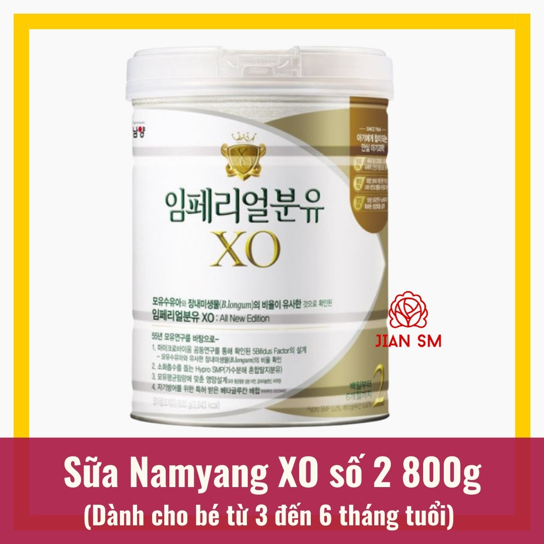 Sữa bột Namyang XO số 2 nội địa Hàn Quốc hộp 800g