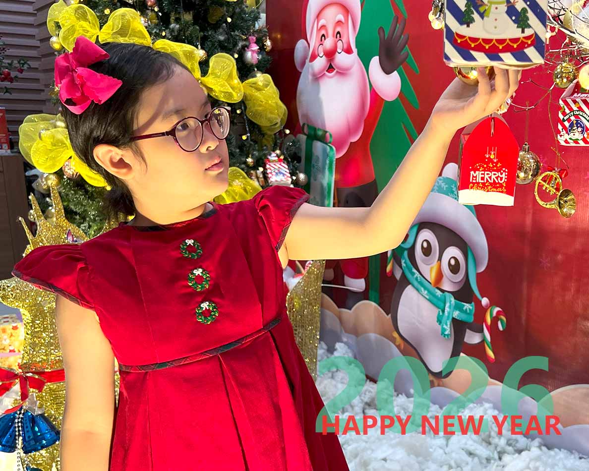 Merry Christmas and Happy New Year 2026 Holiday