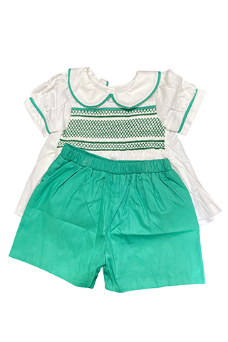 Hand Smocked Set