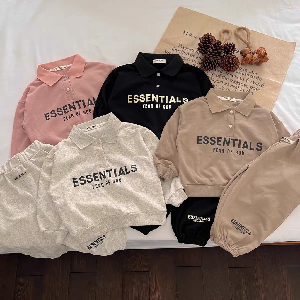 b- BỘ NỈ ESSEN CỔ ĐỨC CHO BÉ