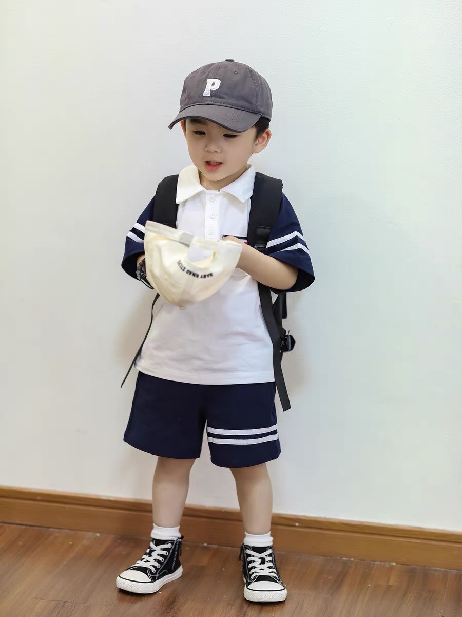XẢ KHO BỘ ĐÙI POLO THAN PHỐI TRẮNG CỔ ĐỨC BT