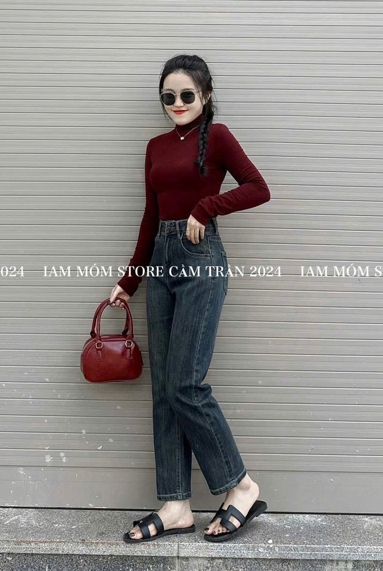 QUẦN JEAN GIÃN ỐNG ĐỨNG MÁC DA M356 - M1320