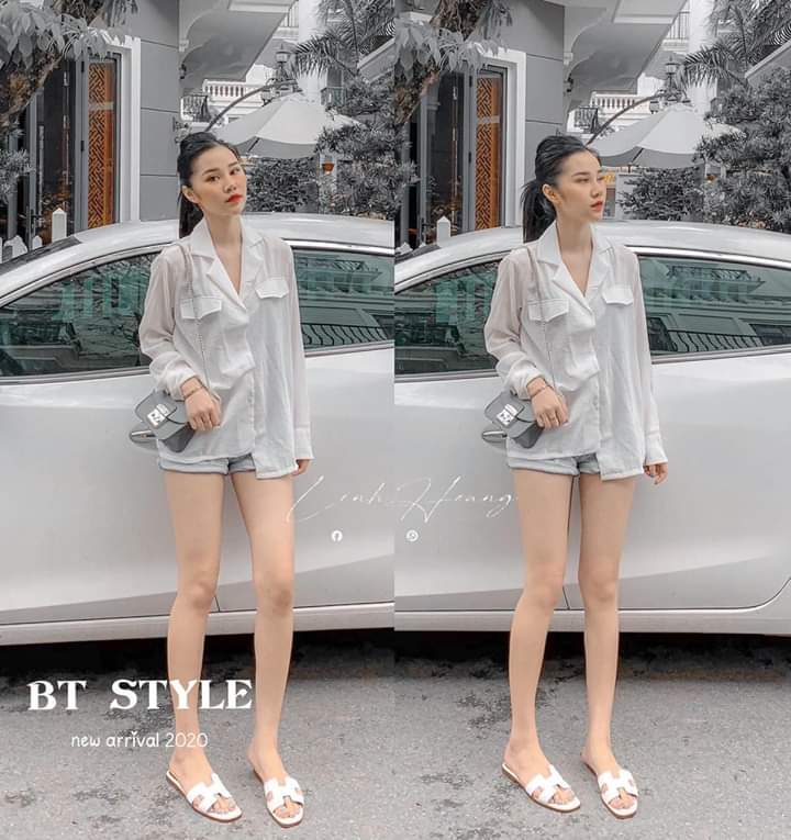 ÁO  SƠ MI GU TRẮNG TRƠN