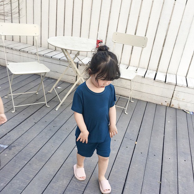 [FreeShip] BỘ THUN COTTON CHO BÉ TRAI GÁI 6 MÀU - CỰC MÁT