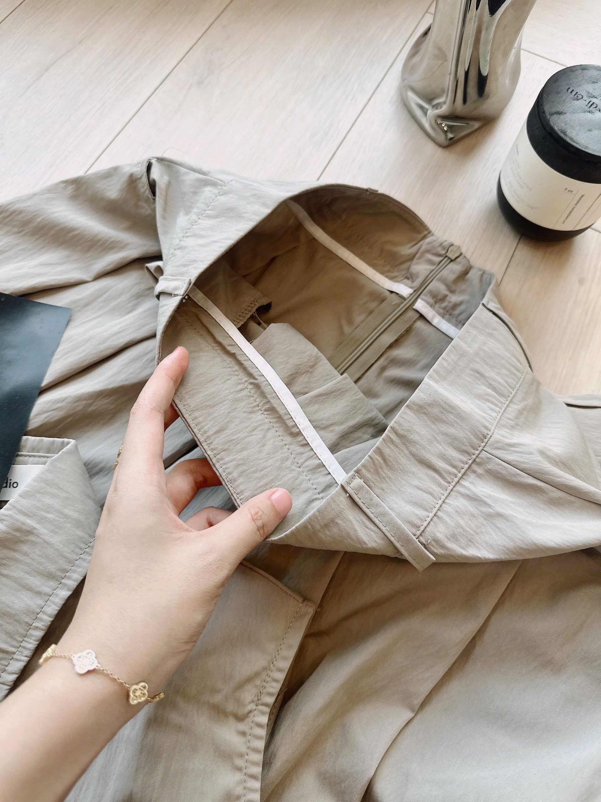 - SET NỮ XÁM SÁT NÁCH TÚI HỘP CVAY DÀI