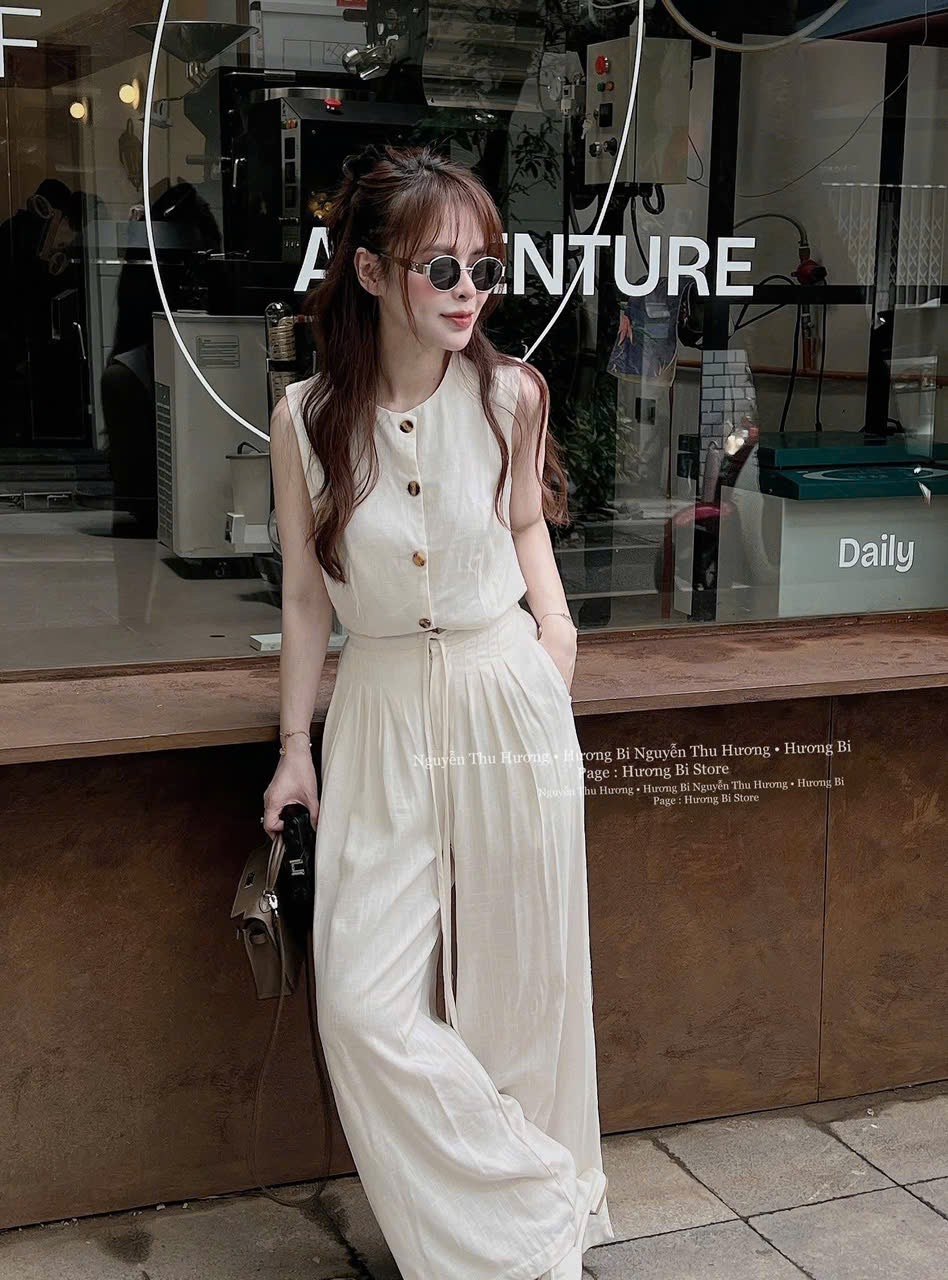 SET LIEN NỮ ÁO BE SÁT NÁCH QUẦN SUÔNG