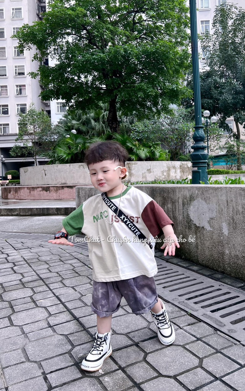 BỘ CỘC BÉ TRAI PHỐI TAY NARC