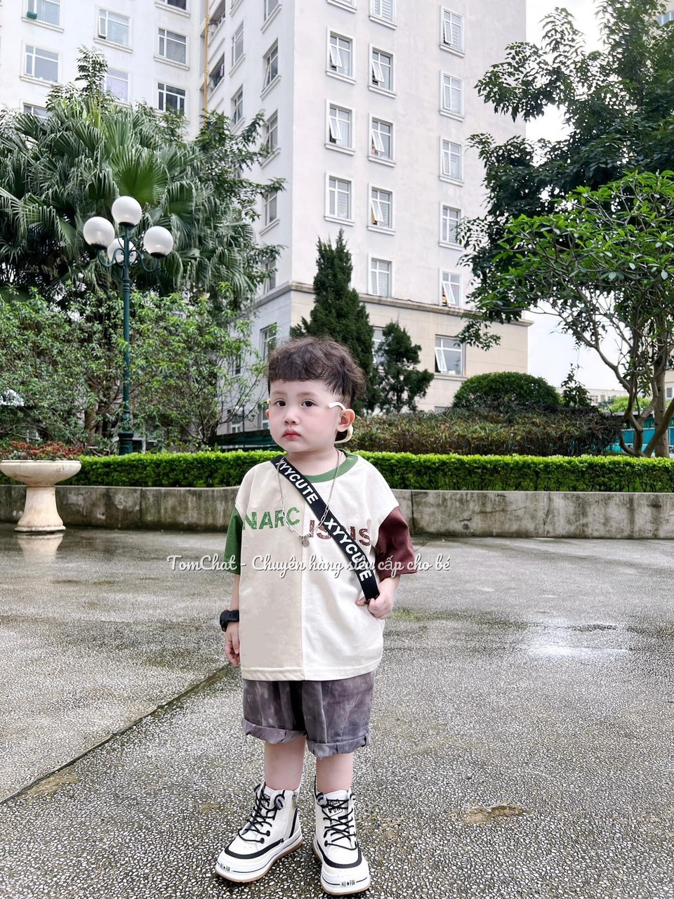 BỘ CỘC BÉ TRAI PHỐI TAY NARC