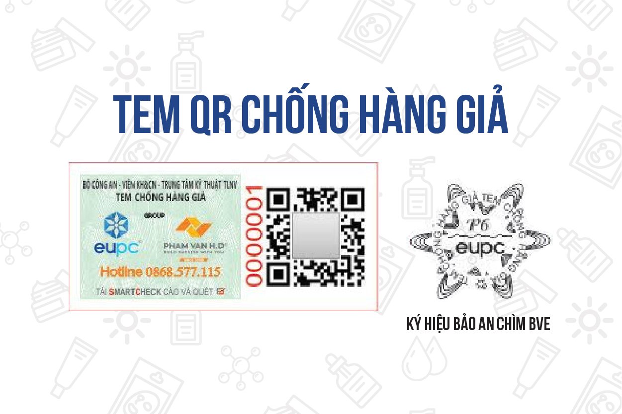 THÔNG BÁO: Nâng cấp từ Tem điện tử thông minh Xác thực hàng chính hãng thành Tem QR Chống hàng giả