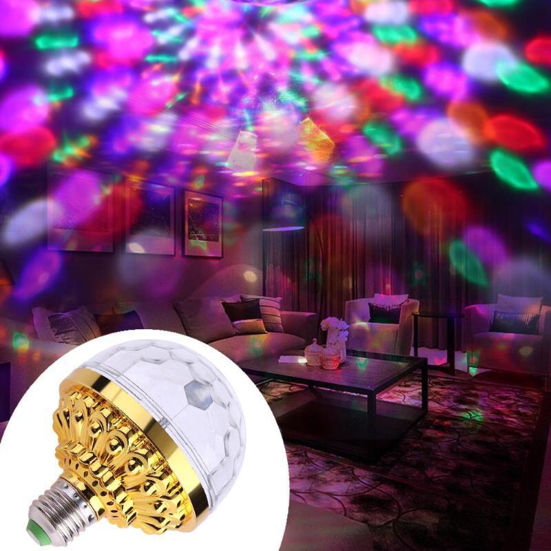 Đèn Led Xoay 7 Màu Ko Kèm Đuôi X1A (Đế Vàng) NHÀ PHÂN PHỐI LÂM MUSIC