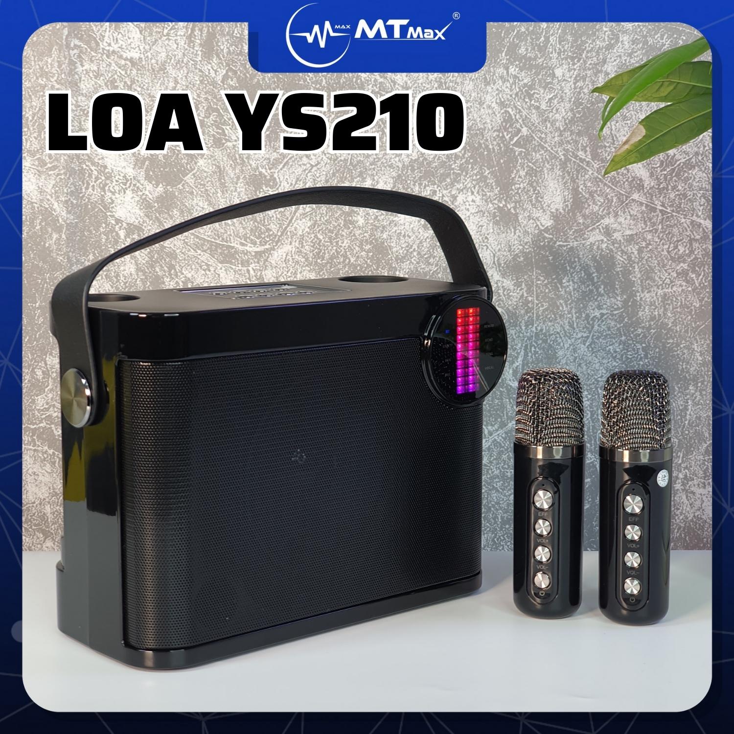 Loa Bluetooth Karaoke YS210 Blutooth Hỗ Trợ USB/TF/AUX