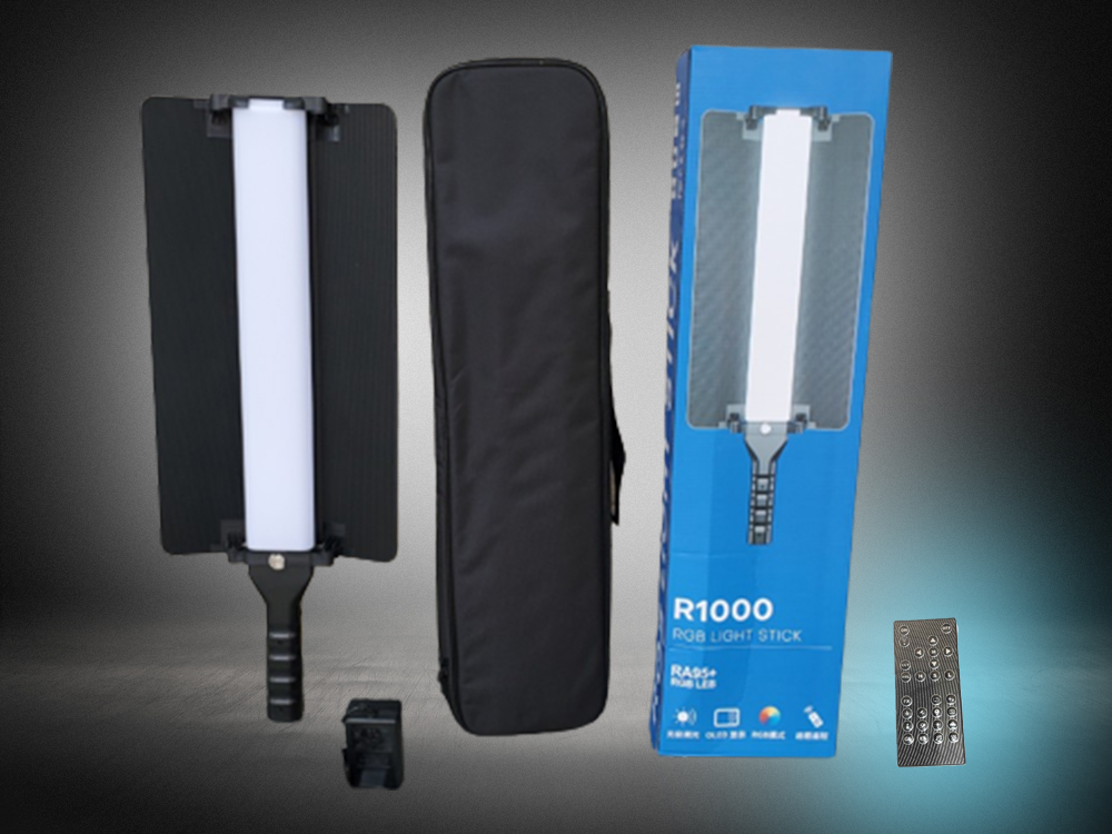 Đèn RGB R1000 đèn studio cầm tay tạo hiệu ứng ánh sáng