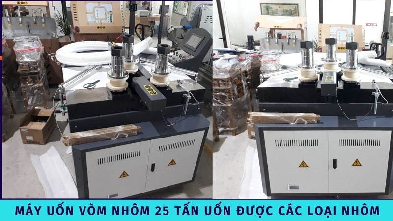 Máy uốn vòm cửa nhôm 25 tấn