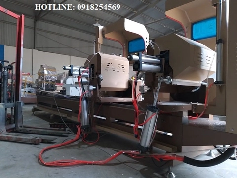 Máy cắt nhôm 2 đầu  MC88