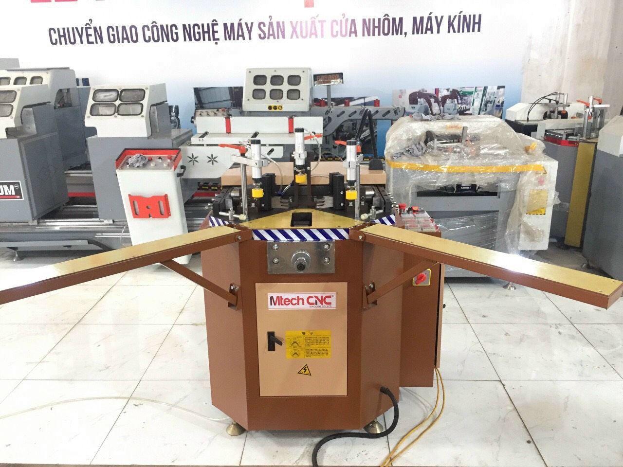 MÁY ÉP GÓC KTS TỰ ĐỘNG KHÔNG THAY DAO 2024