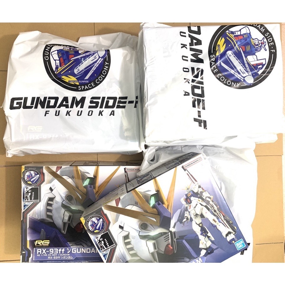 BANDAI RG NU SIDE-F Limited Edition RX-93ff ν Gundam Japan Anime