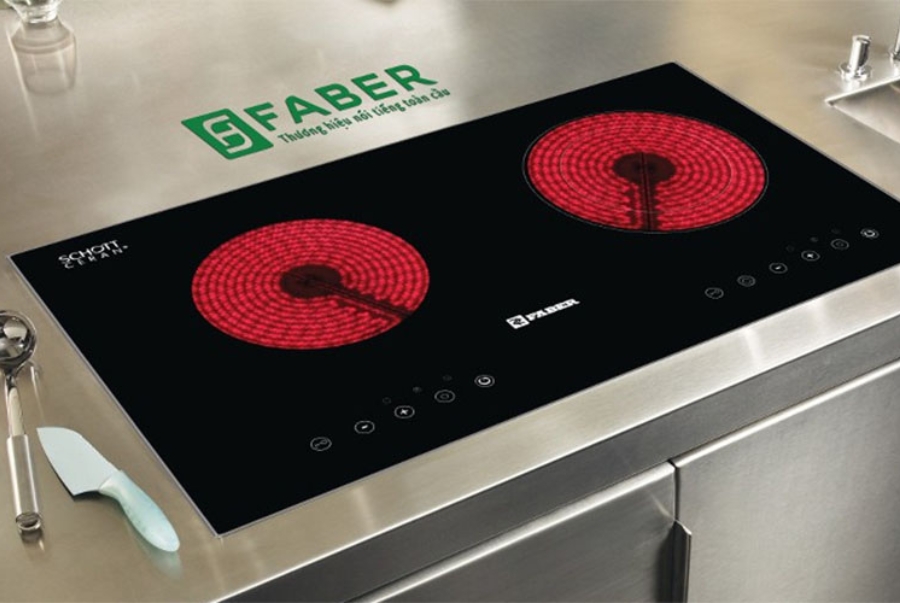 Bếp hồng ngoại Faber FB-604E 7 Bếp hồng ngoại đôi Faber FB-2E - Điện Máy Tín Phong
