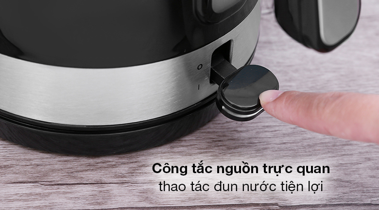 Ấm siêu tốc Delonghi KBLA2000.BK