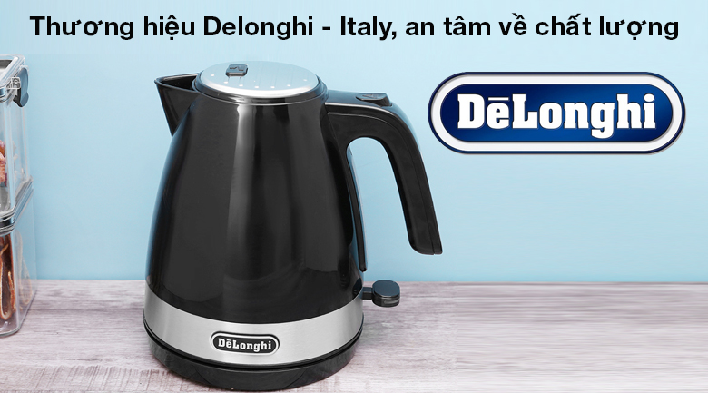 Ấm siêu tốc Delonghi KBLA2000.BK